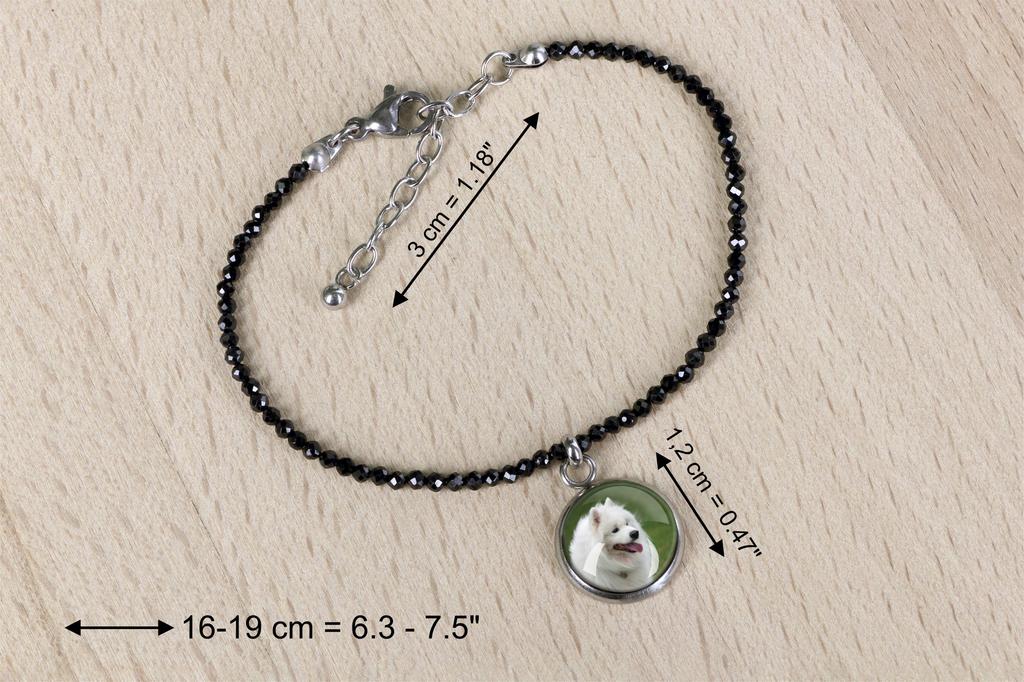 Akita, Akita Inu – Brățară cu poza ta handmade, bijuterie unică – Design 59 | Art-Dog
