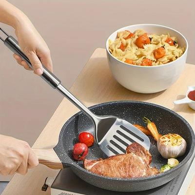 Edelstahl Schlitzwender Küchen Kochspatel Sautieren Steak Burger Butter Werkzeug Küchenutensilien Kochgeschirr