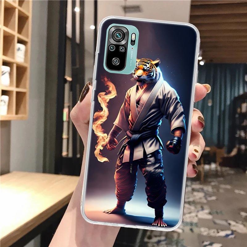 Judo Jiu Jitsu BJJ Brazilian Soft Phone Case For Xiaomi Redmi Note 14 14S 13 12S 12 11S 11 11E Pro Plus 11T 10S 10 9S 5G Pattern