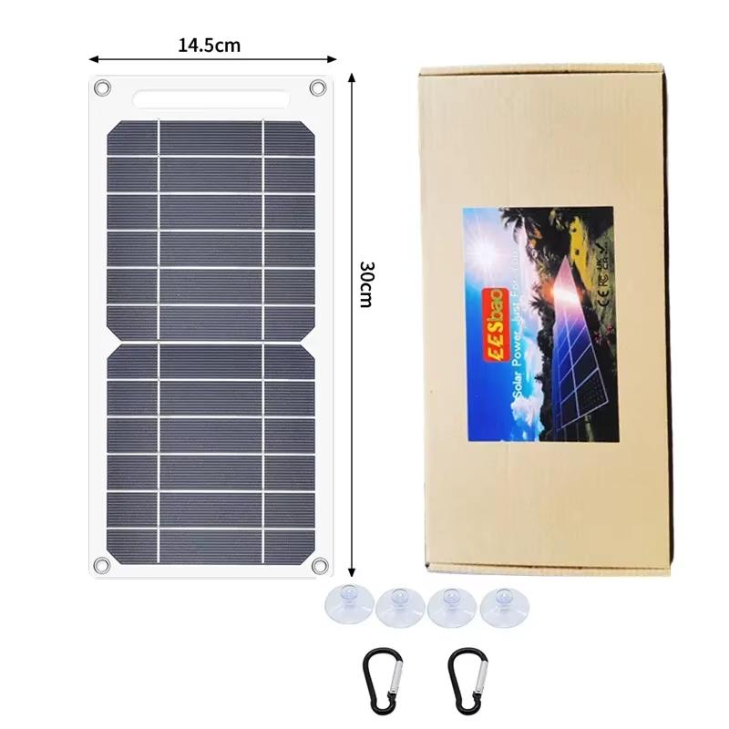 Solar Panel with USB 5V Water Pump System Can Be Used for Rockeries Fish Tanks Pet Drinking Water High Head Pumping 4