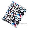 New Reflective Car Motorcycle Sticker Decals Tank Stickers For Bmw M 50TH Power Performance E28 E30 E34 E36 E46 E60 E90 F84 DE9