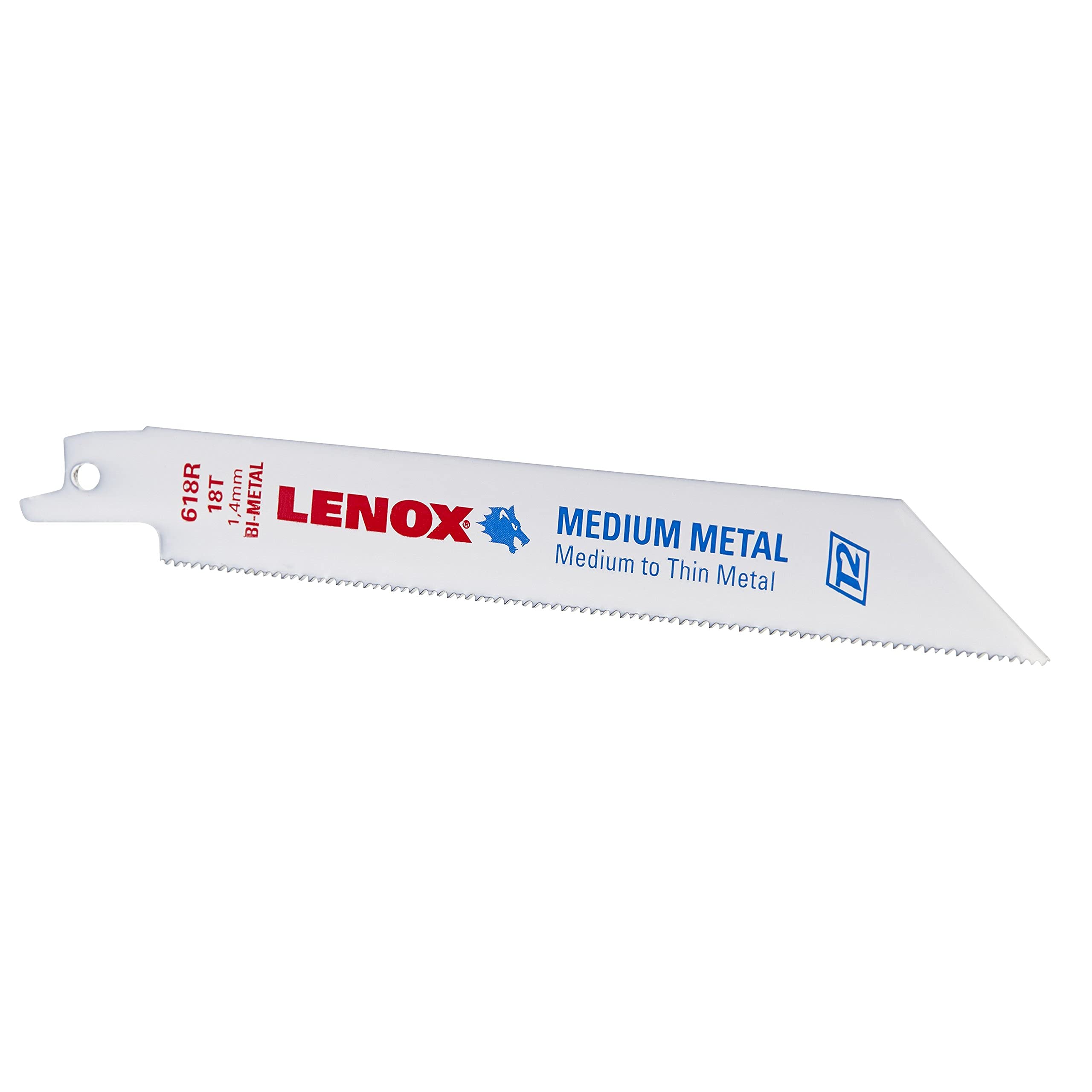 

LENOX Біметалеве полотно для ножівки B618R 150 мм x 18 ниток 25 штук 20529B618R