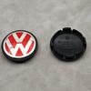 2026 New For VOLKSWAGEN VW 4pcs 56mm Red Car Wheel Center Caps Rim Hub Caps For VW Volkswagen Golf Jetta Bora Polo Santana Cross