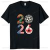 2026 Three Nations Game Tee Unisex Vintage Oversized Graphic Streetwear Football Soccer Inspired Casual Distressed Top