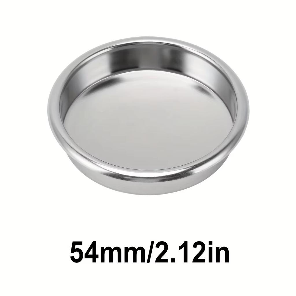51/54/58mm Back Flush Blind Filter, Stainless Steel Backflush Insert Disk Filter Portafilter Basket Coffee Machine Accessories