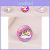 Unicorn Time Gem Adjustable Ring For Children Cartoon Style Accessory