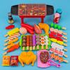 Children's Pretend BBQ Set: Kitchen Play Barbecue Skewers with Simulation Food