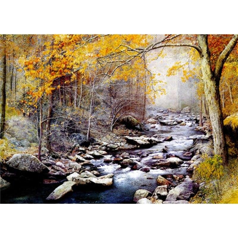 5d Diy Diamant Complet Rotund Pictură Peisaj Diy Diamant Broderie Cusă De Cruce Decorare Acasă