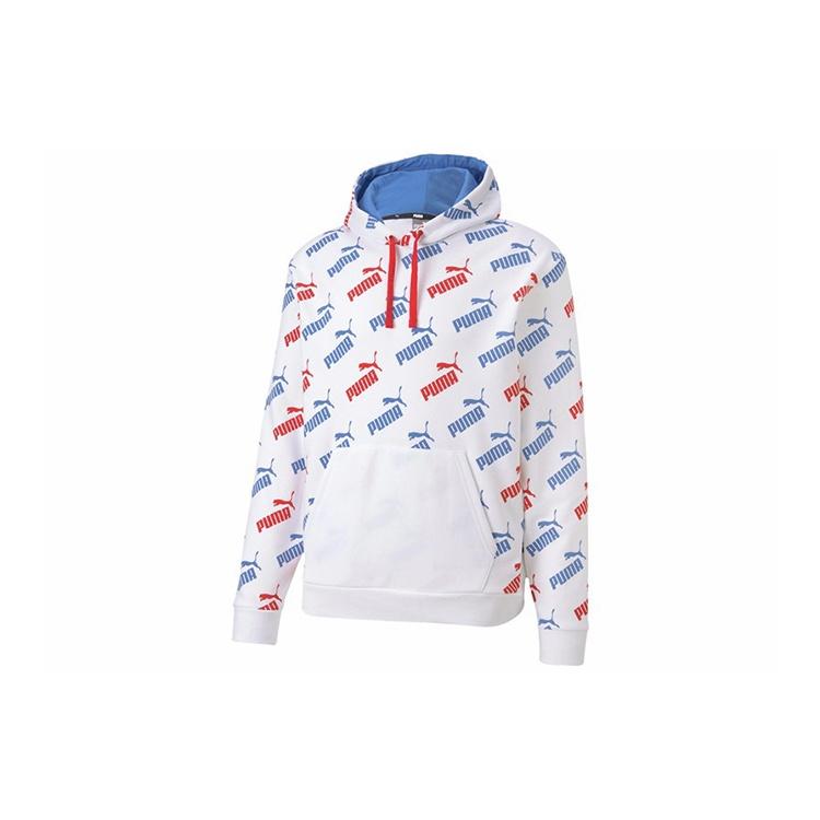 PUMA Amplified Track Hoodie White Men s 582795-62 L