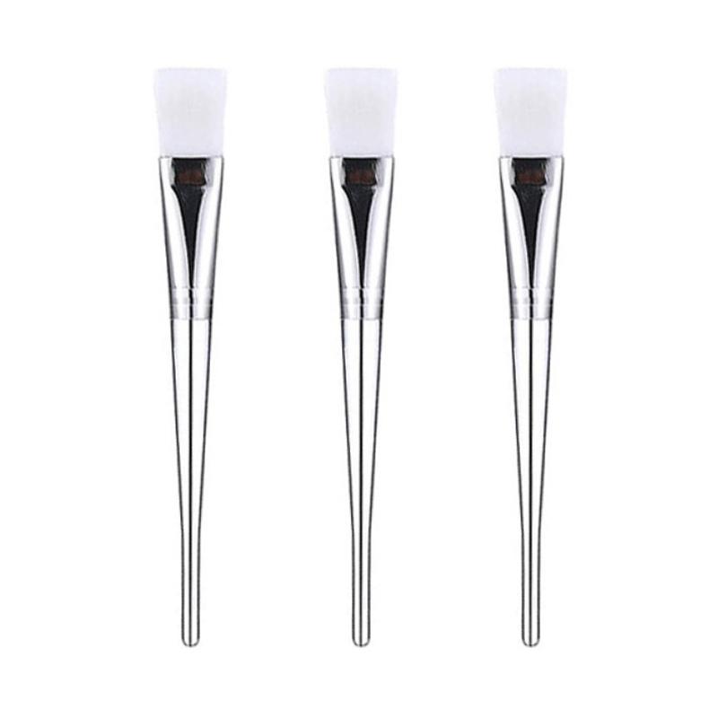 3/4Pcs Practical Facial Brushes Makeup Brushes Soft Portable Cosmetic Tools