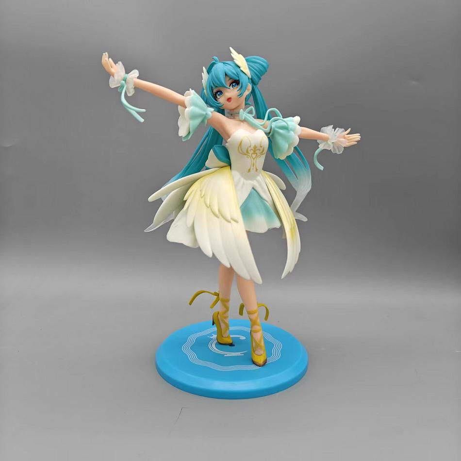 Hatsune Miku Anime Figure Hatsune Miku Desktop Decorations Cute Girl Hatsune Action Figure Model Statue Collection Toys Gift