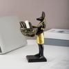 Dog Decor Resin Animal Sculpture Home Decoration Egyptian Dog Statue Decorations For Living Room Bedroom Shelf Table Study