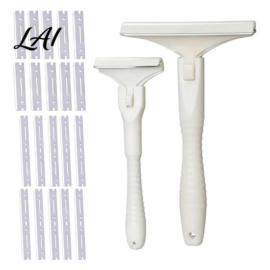 Stainless Steel Blade Pig Hair Removal Tool T-Shaped Handle Scraper Fat Tool Easy for Meat Processing And Scraping Pork Skin Cleaner