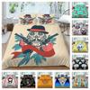 3D Skull Bedding Sets High Quality Polyester Print Child Girls Boys Pillowcase Beautiful Microfiber Bed Quilt Cover