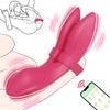 APP Mini Vibrator for Women Clitoris Stimulator Wearable Panty Toys Finger Vibrating Female Sex Toys for Women Adults Couple