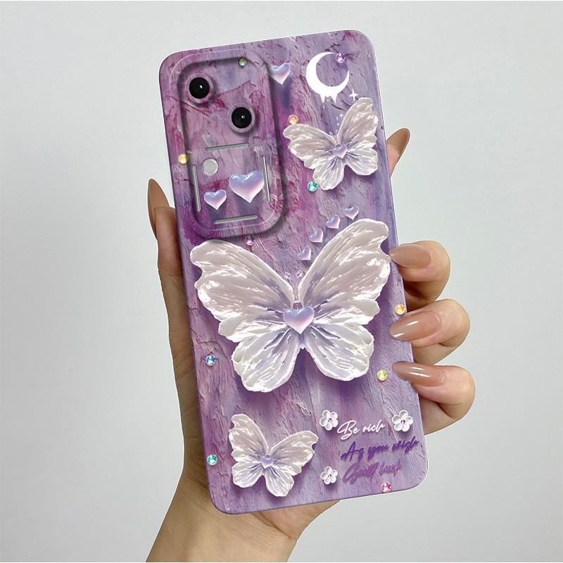 For Vivo V30 V2318 Casing Liquid Soft Silicone Aesthetic Luxury Cover Full Protective Shell For Vivo V 30 V30 Pro 5G Phone Case