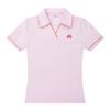 MARTINE GOLF Mesh Polo Shirts_Pink