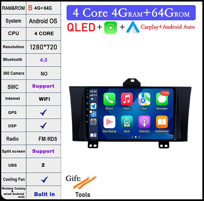 RDS Android 14 For Honda Elysion 2004 - 2015 DSP 4G+Wifi Car Monitor Radio Multimedia Navigation GPS Video Autoradio Player