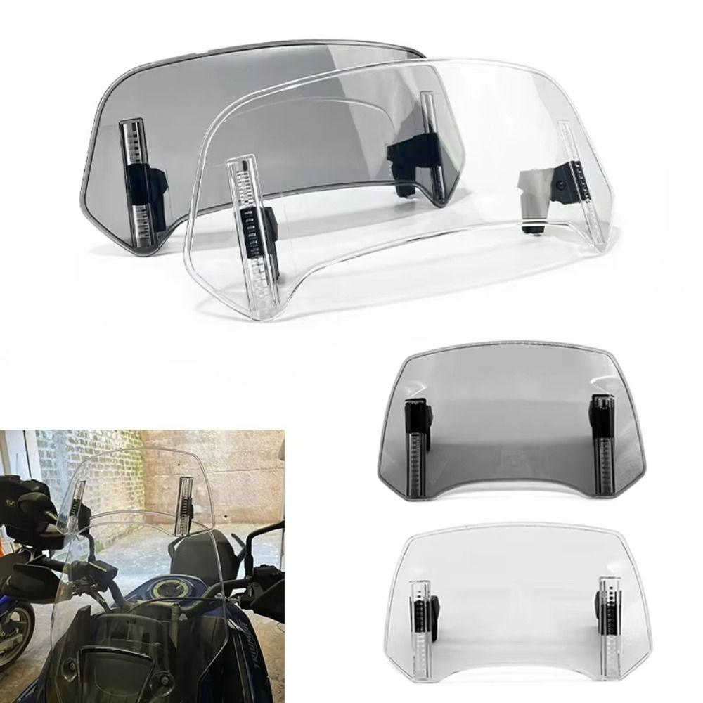 Universal Motorcycle Windshield Adjustable Angle Motorcycle Wind Screen  Front Vehicle