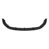 3Sections Front Bumper Splitter Lip UV Resistant Replacement for MK6 GTD 2009‑2013 Glossy Black