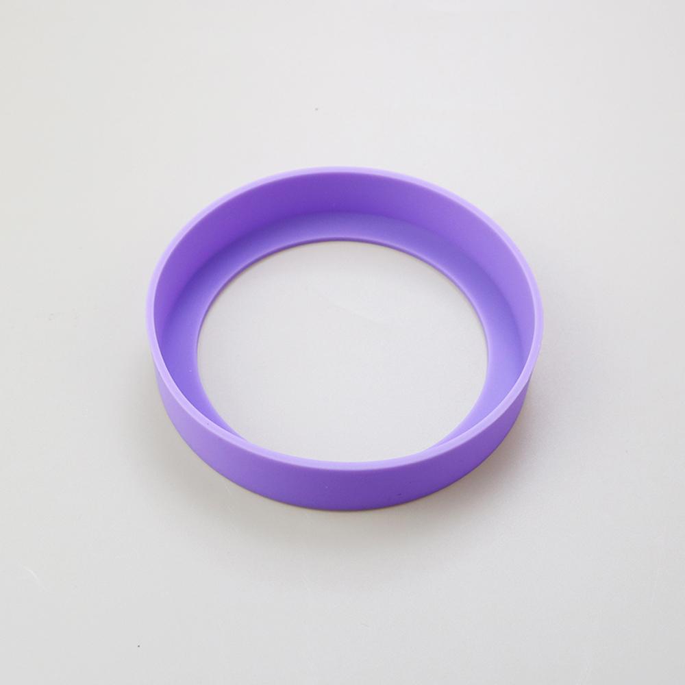 28 Colors 9.0CM Silicone Cup Bottom Cover Coaster Sleeve Water Cup Protective Cover 90MM Wear-resistant Cup Bottom Cover