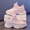 White Kids Sneakers Girls Sport Shoes Kids Spring New Platform School Fashion Athletic Footwear Tennis Girls Sneaker 4-12 Years
