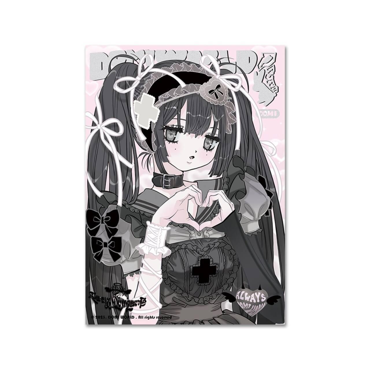 

2024 Набір стікерів Domi: Листівки з незвичайними персонажами, чохол для телефону своїми руками та декор для журналу