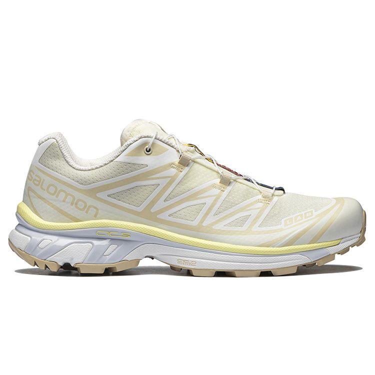 SALOMON Xt-6 Low Top Trendy Cushioning Outdoor Functional Shoes Unisex Shoes Vanilla 417518