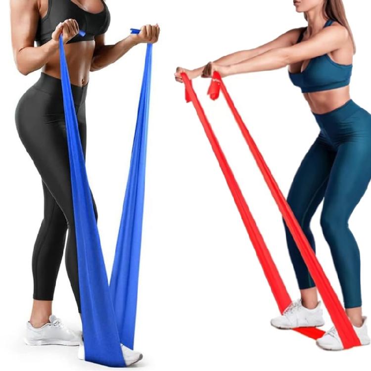 Resistance Band, Stretching Exercise Band for Physical Therapies Strength Training, Yoga Pilates Elastic Stretch Band