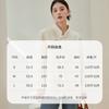 Button Double-sided Cashmere Coat for Women's Autumn and Winter New National Tide Style High-end Wool Coat