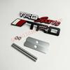 3D TRD sports Metal Car Front Grille Badge Modification decorate DIY for toyota 86 yaris Corolla Camry RAV4 C-HR Accessories