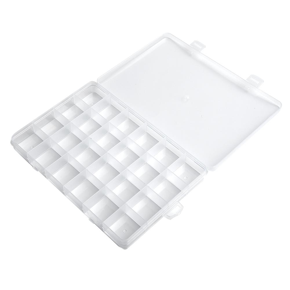 Kosmetik Aufbewahrungsbox Perlenhalter Behälter Transparent Multifunktional