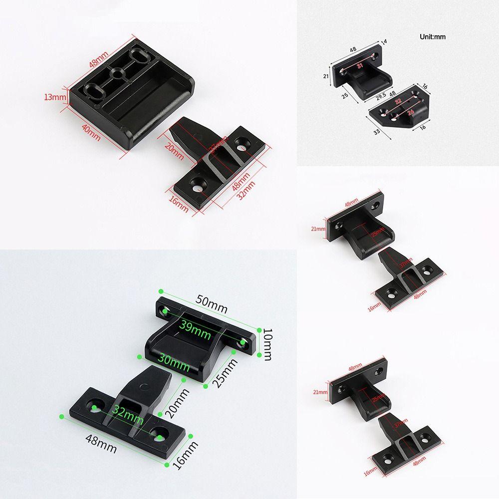 10pcs Universal Furniture Connectors Durable Plinth Panel Connectors  Cabinet Hardware