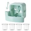 Electric Fan Cooling Storage Box Hanging Fan Cooling Tool With 4 Cup Household Cooling Box Fan Cooler Refrigeration Accessories