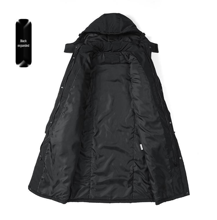 Huolihuomian 3-in-1 Sports Cotton Coat with Removable Liner - Long Style Chinese Team Overcoat