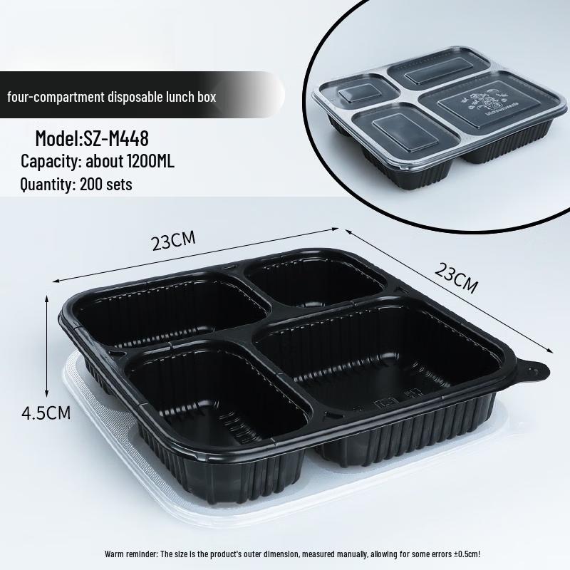 Shixun Disposable Divided Takeout Boxes