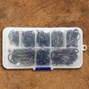 220PCS/Box Carp Fishhook High Carbon Steel Fish Hooks Fishing Barbed Hooks for Freshwater Saltwater Fishing Accessories