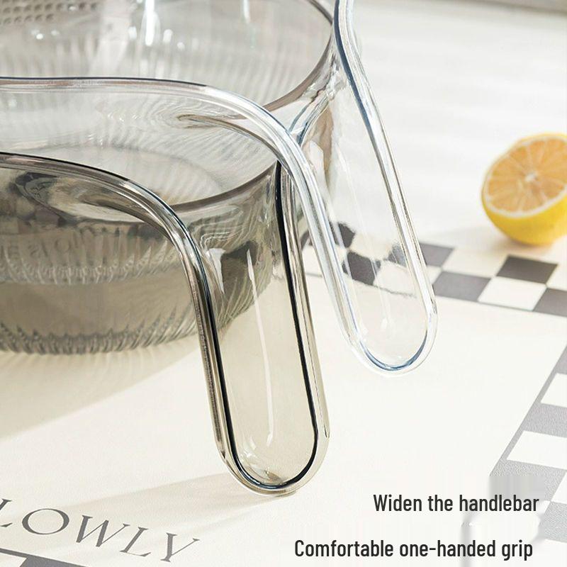 Multifunctional Rice and Vegetable Washing Sieve - Drain Basket for Kitchen