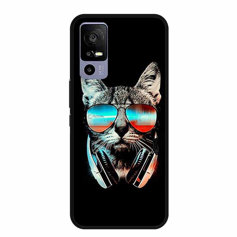 For TCL 40 R 5G Cases T771K Fashion Soft TPU Silicone Phone Case For TCL 40R 5G T771H Cover Back Fundas Bumper Shockproof Coque
