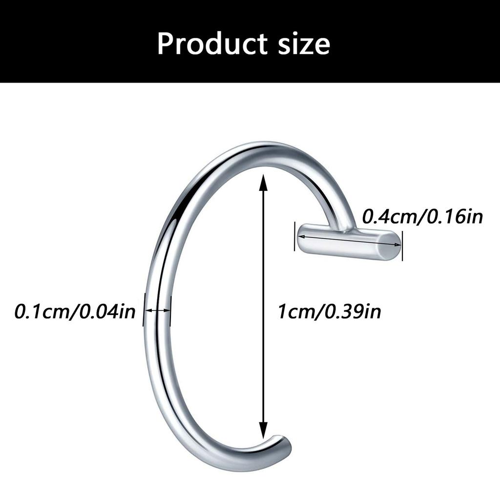 Not Piercing Lip Jewelry Punk Clip on Lip Rings Unique Body Accessory Gothic Design Stainless Steel Texture for Daily