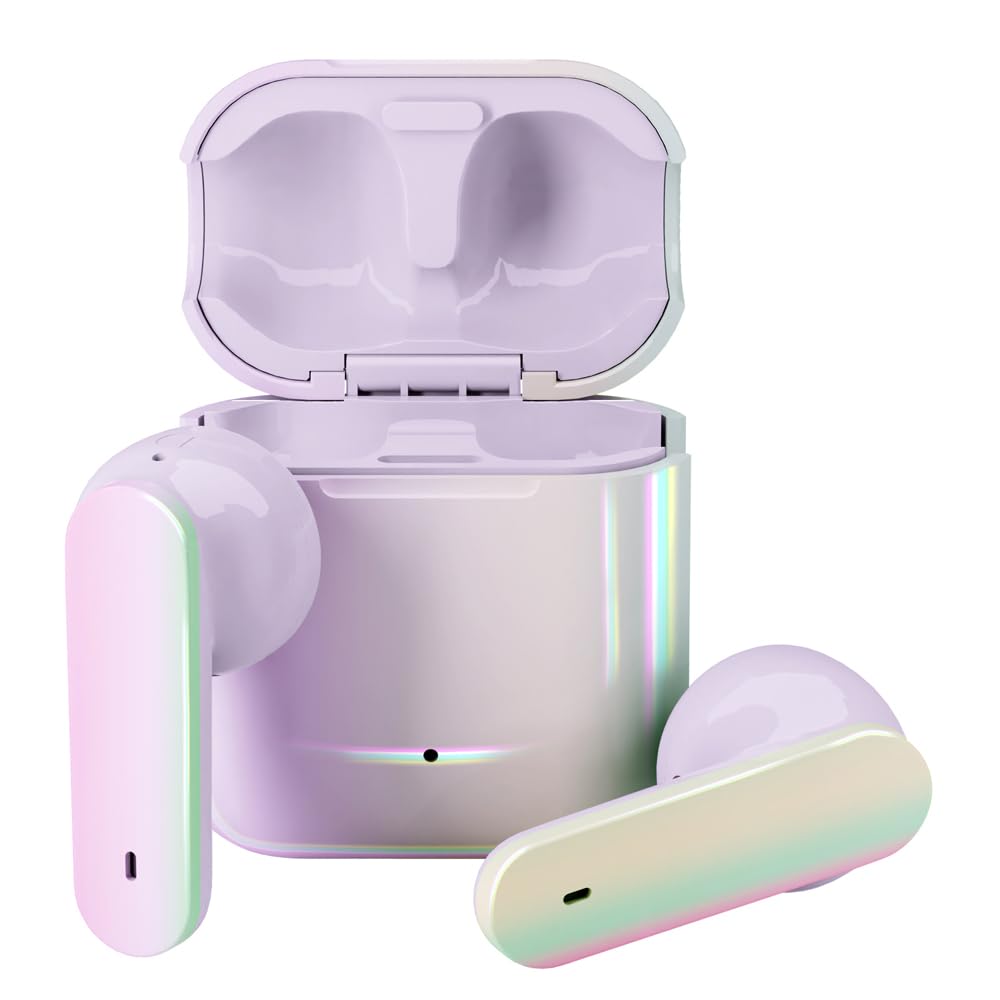 Premium Style True Wireless Stereo Type Earphones, In-Ear [Purple] PG-BTE18TW4PP