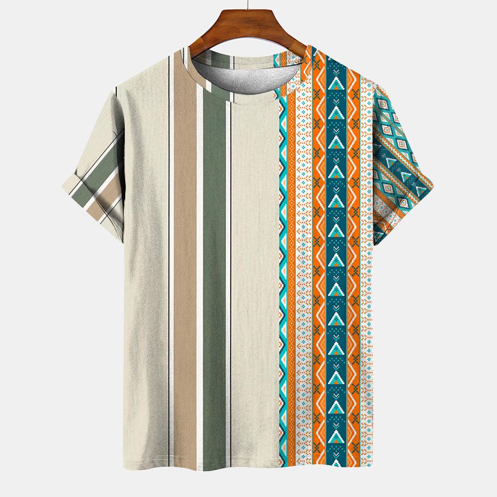 Men T-shirt Fashion O Neck Harajuku Men's Clothing Oversized T-shirt Summer Short Sleeve Tee Streetwear Casual T Shirt For Men
