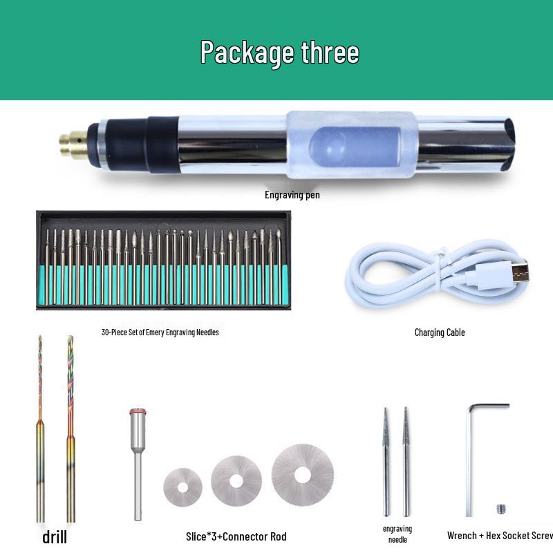 Mini Electric Nail Art Engraving and Grinding Pen with Lithium Battery