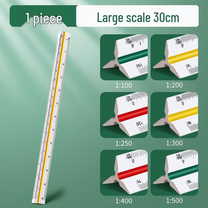Architectural Drafting Scale Ruler Set