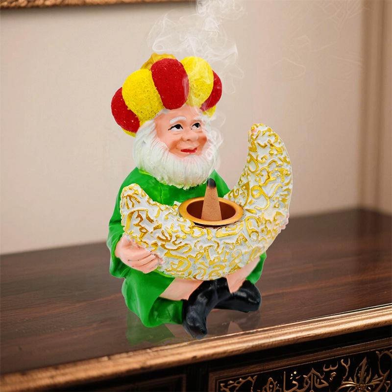 Neoclassical Aladdin's Lamp Resin Crafts – Middle Eastern Style Ornaments