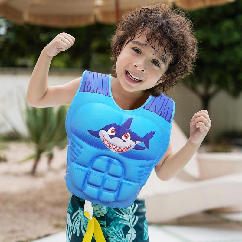Kids Swimming Buoyancy Vest Pool Floating Boys and Girls Arm Floats Flotage Jacket Swimwear Beginner Swim Gear