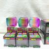 Needoh Rainbow Cube Squishy Fidget Toy Cube Stress Relief And Fingertip Release Toy Blind Box Sensory Stress Reliever Fidget Too