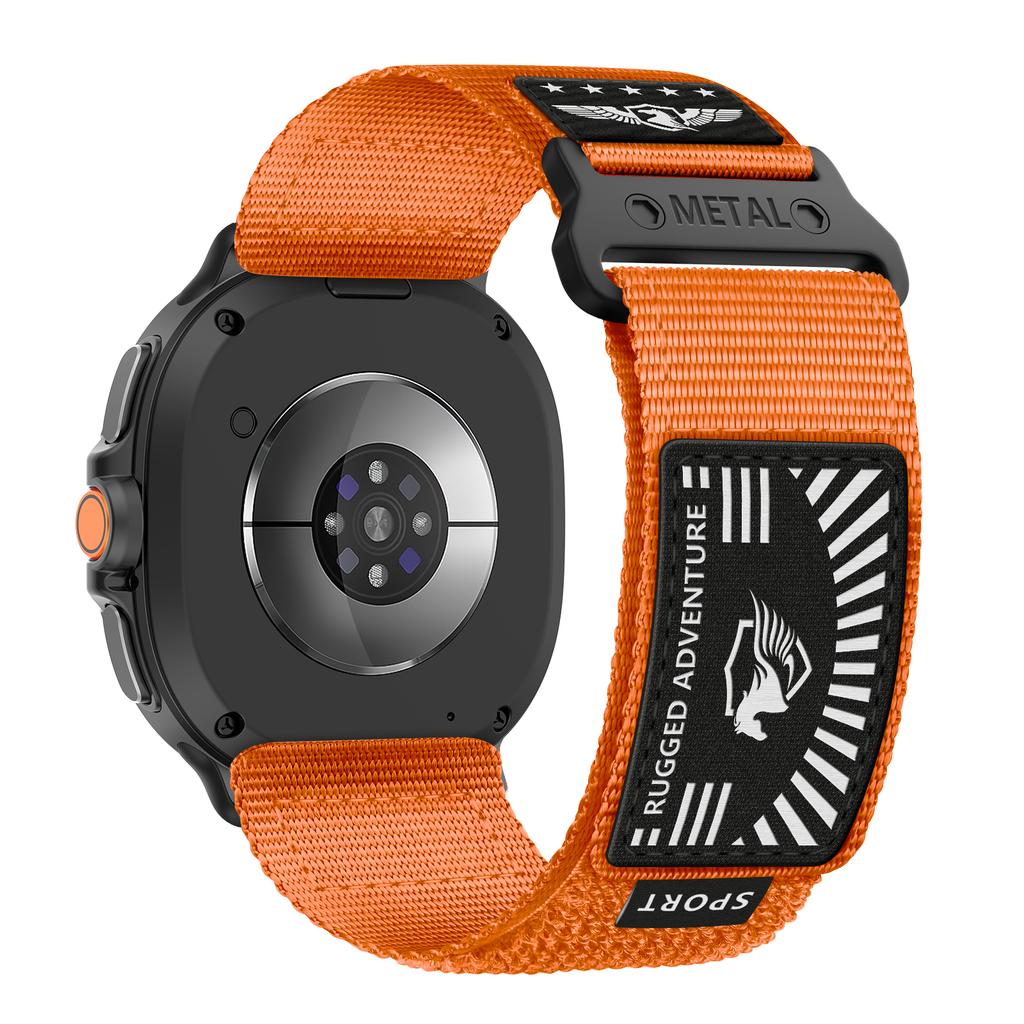 Rugged Nylon Straps For Samsung Galaxy Watch 8/8 classic40mm 44mm 46mm Sport belt correa pulseira Bracelet Galaxy Watch 8 Band