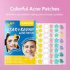 Colorful Star Pimple Patches Cute Hydrocolloid Acne Stickers Invisible Face Spot Treatment For Overnight Care Acne Stickers New