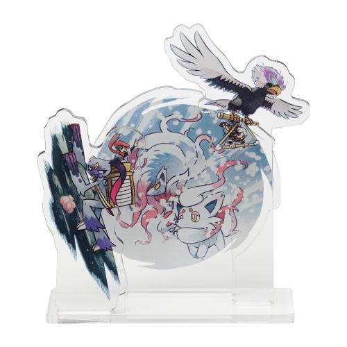 [Pokemon] Pokemon Center HISUI DAYS Acrylic Stand - Hisuian Zorua & Hisuian Zoroark